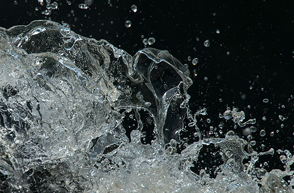 Maybe the water is afraid of the fall - and is doing everything it can to stay on top!© 2013 Bob Harvey