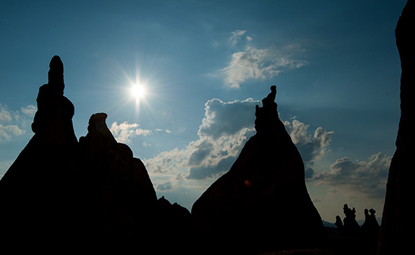 Cappadocia Sunburst© 2013 Bob Harvey