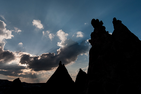 Cappadocia sunburst© 2013 Bob Harvey